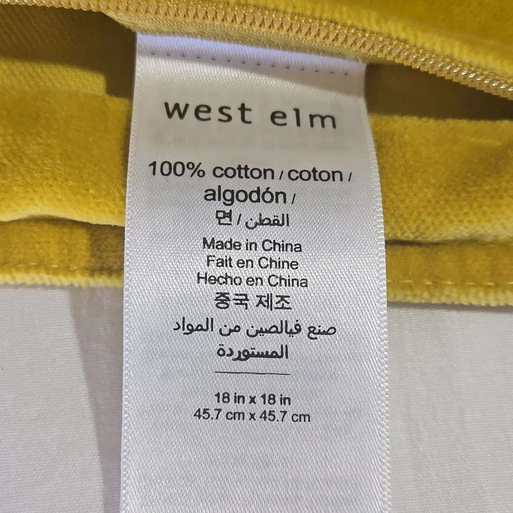 West Elm Pillow Covers